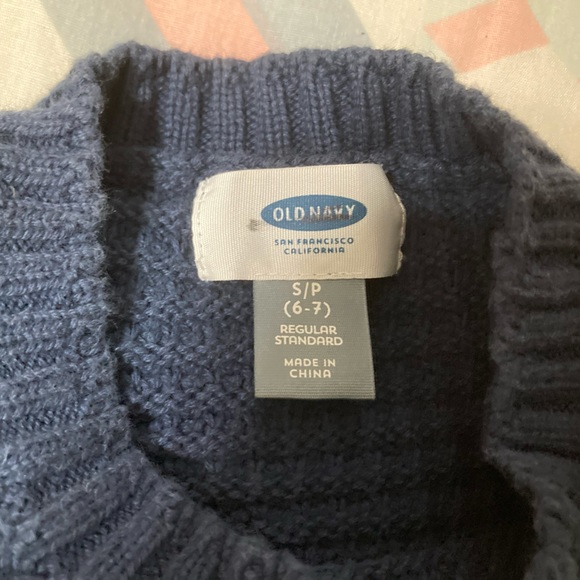 Old Navy Boys Pullover Sweater Size Small - Picture 6 of 6
